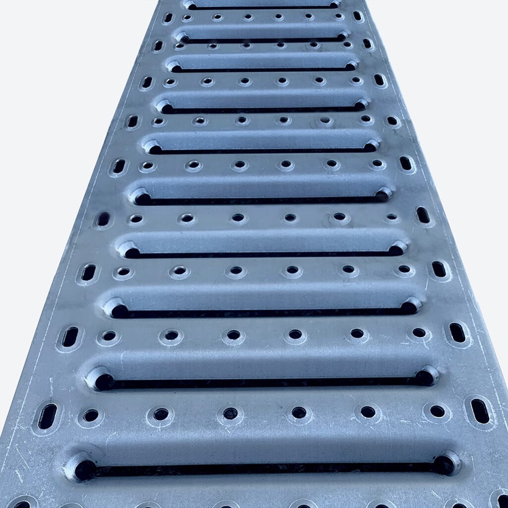 Gradino Lamiera Grezzo