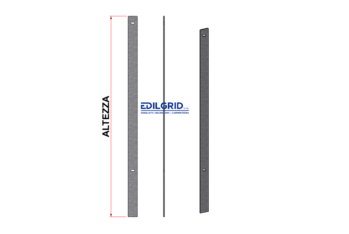 Piantane per Recinzione