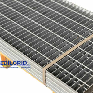 Canalette in grigliato carrabile per scolo acque